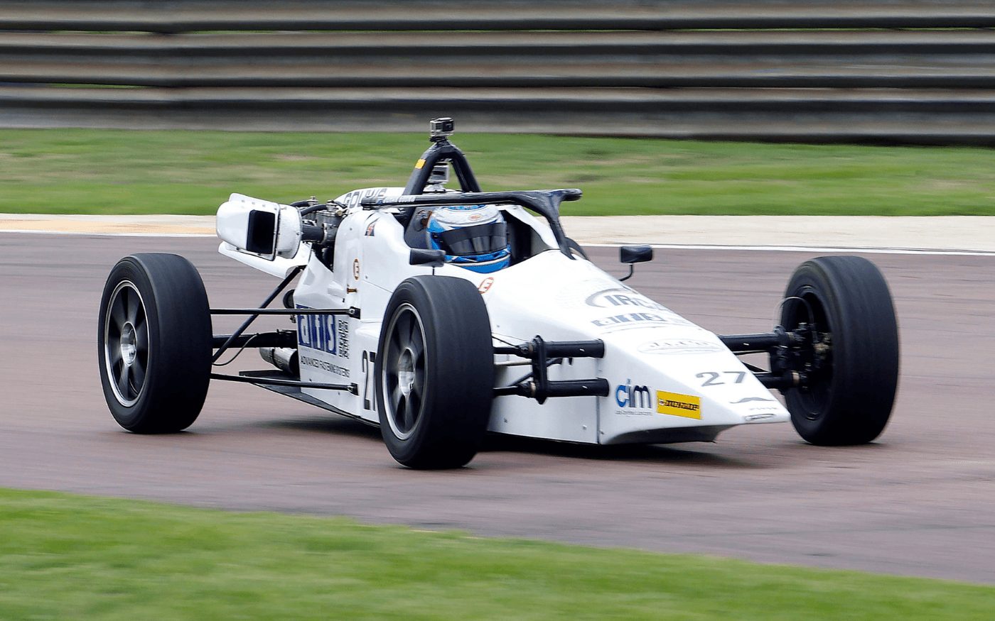 Johan Gouws on track action