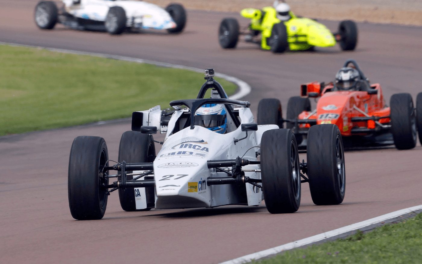 Pack racing in Formula Vee South Africa